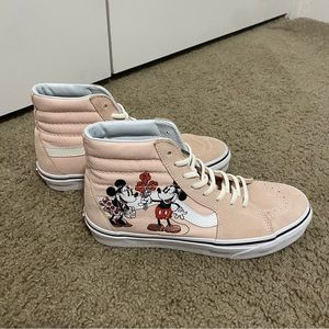 Blush Pink Disney Vans